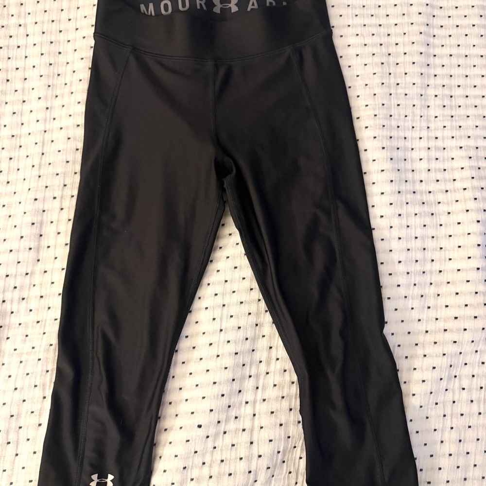 Under Armour Jet Black Athletic Leggings
